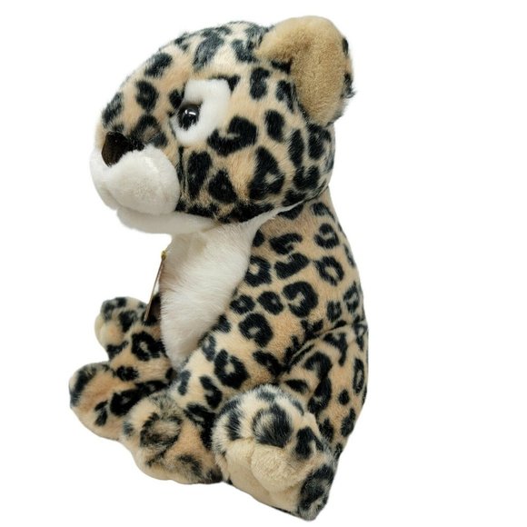 Vintage 1995 Cheetah Leopard Plush Stuffed Toys R Us Geoffrey Soft Classics NWT! - Picture 2 of 5